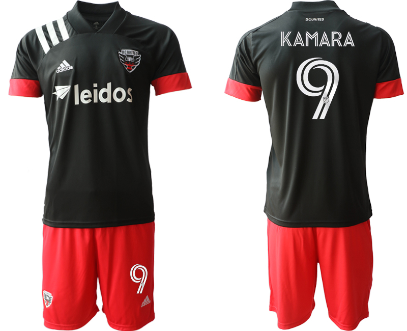 Men 2020-2021 club Washington DC Union home #9 black Soccer Jerseys->other club jersey->Soccer Club Jersey